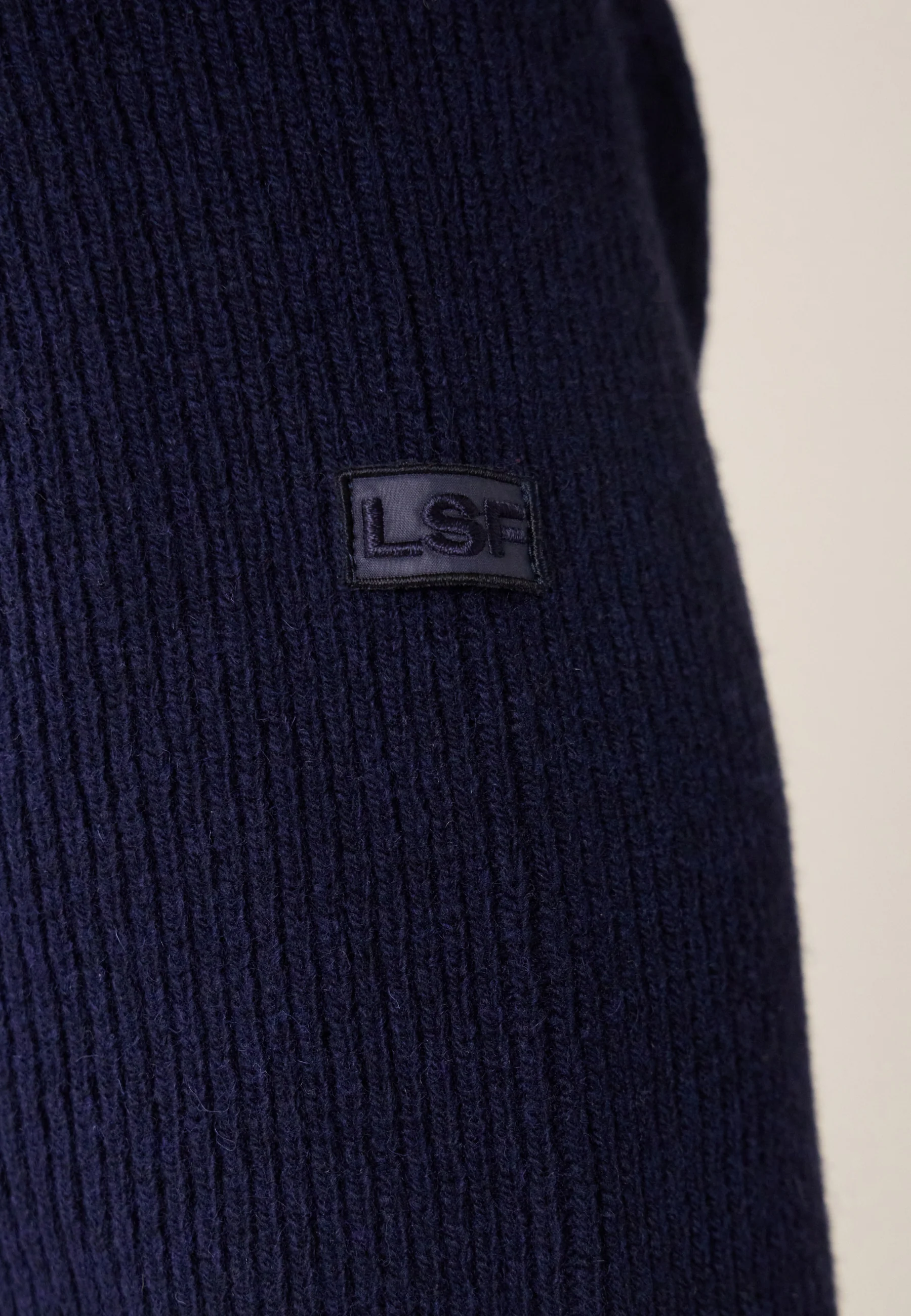 Pull Homme en laine Française-Louis Bleu Marine