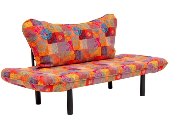 CONCEPT1 - Canapé lit Chatto 2 places patchwork 150 x 70 x h75