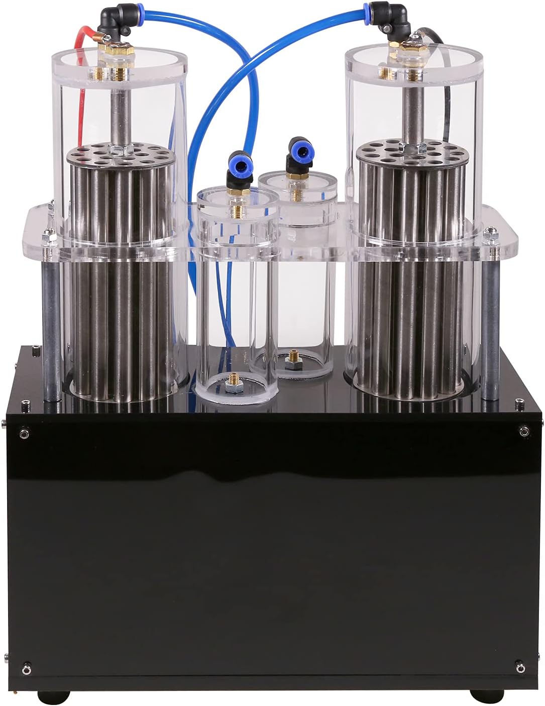 Wasserelektrolysegerät, Wasserstoff- und Sauerstofftrennungsgenerator mit doppeltem Auslass, Lehr- und Versuchsinstrument, Technikbegeisterte, Laborausstattung - Enthält Keine Sprit