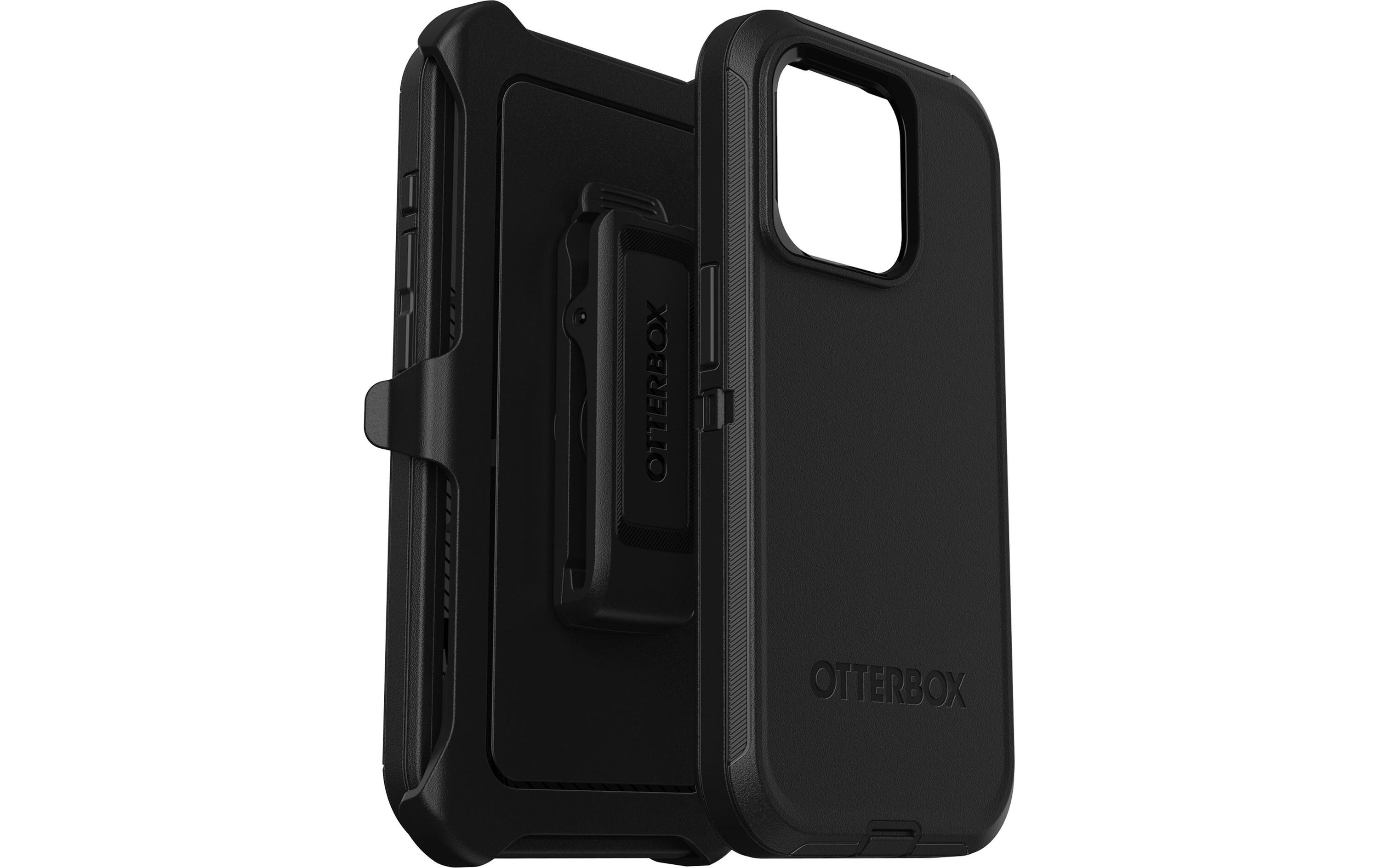 Back Cover Defender iPhone 15 Pro SchwarzSchutzhülle für das Apple iPhone 15 Pro