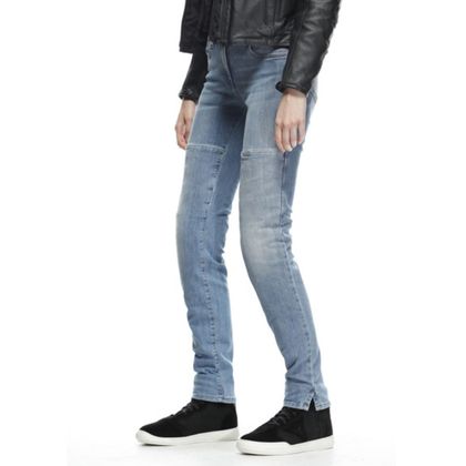 Jean Dainese DENIM STONE LADY - Slim - Bleu