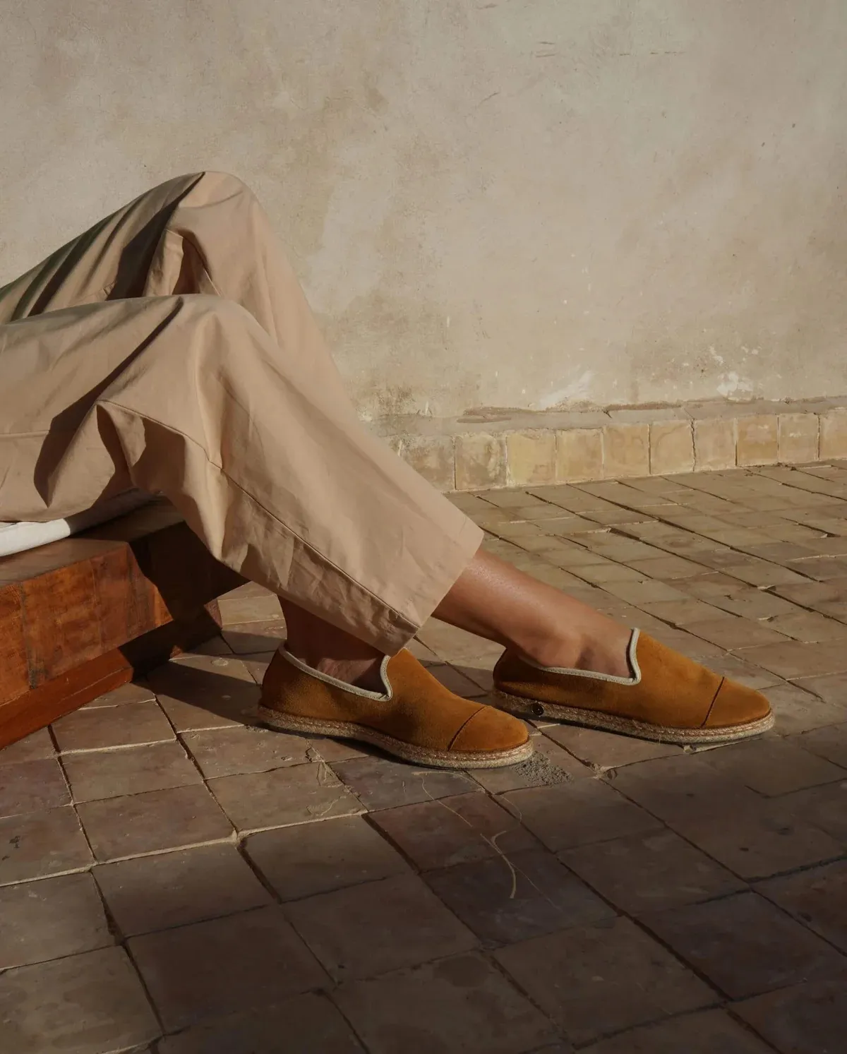 Espadrille Cuir Angarde