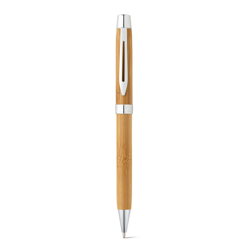 hi!dea 91820 - Stylo en bambou avec mécanisme twist