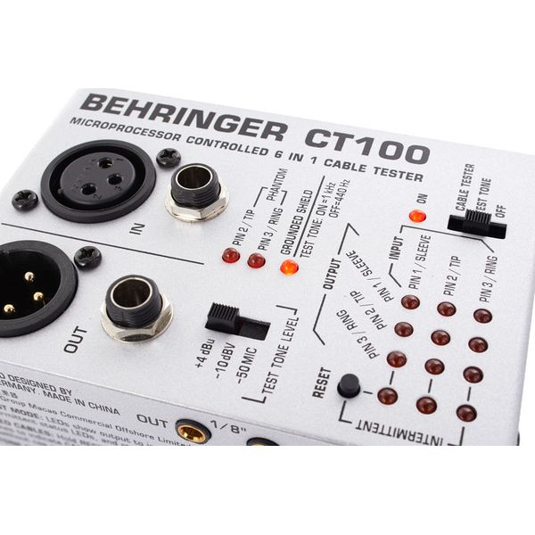 Behringer CT-100 Kabeltester