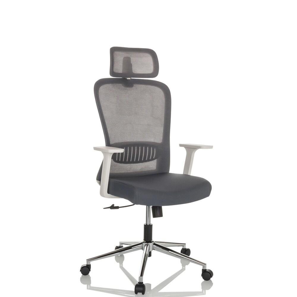 Home Office Bürostuhl BELAIA W Stoff mit Armlehnen hjh OFFICE