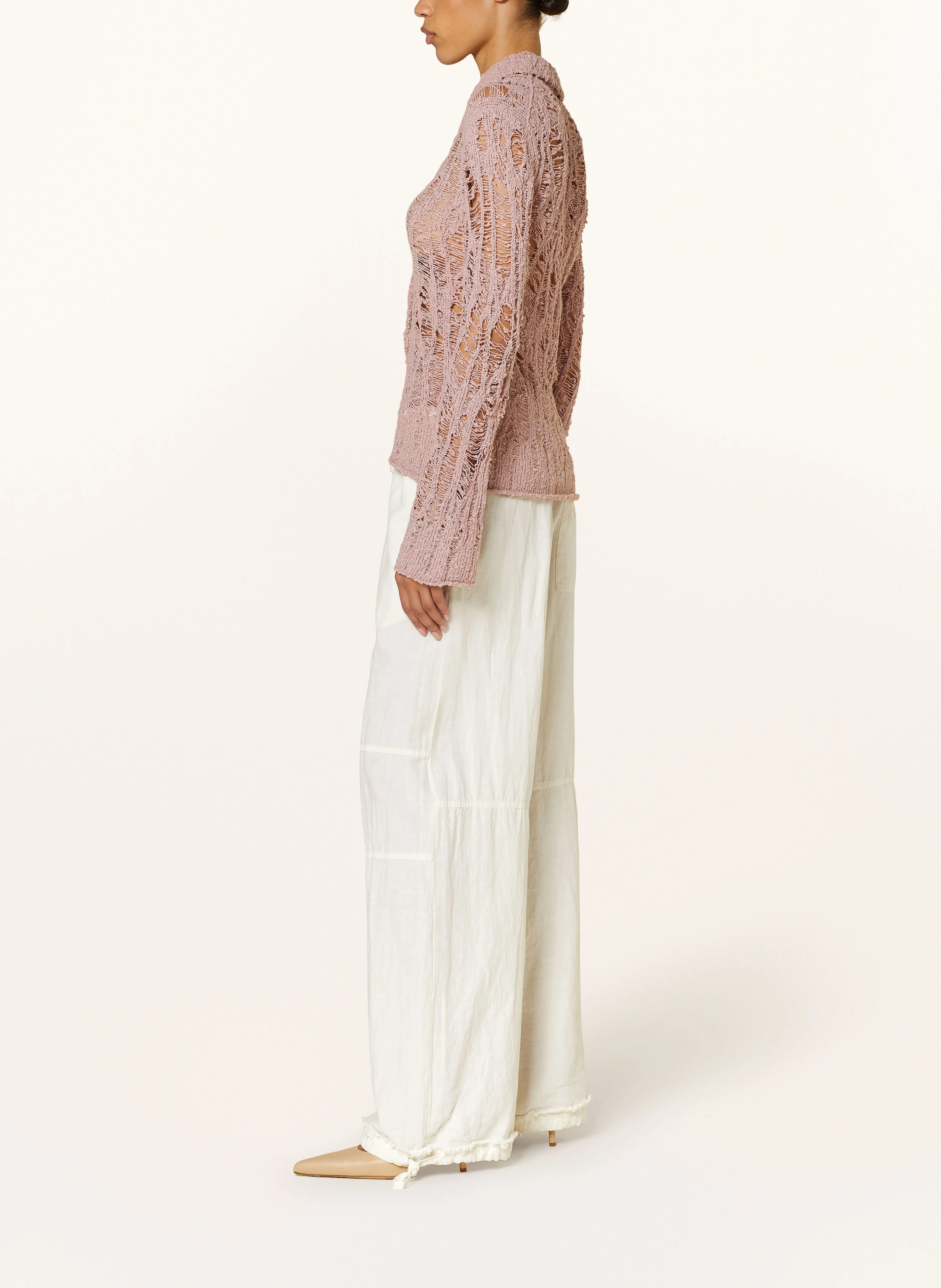 Acne Studios Marlenehose mit Leinen