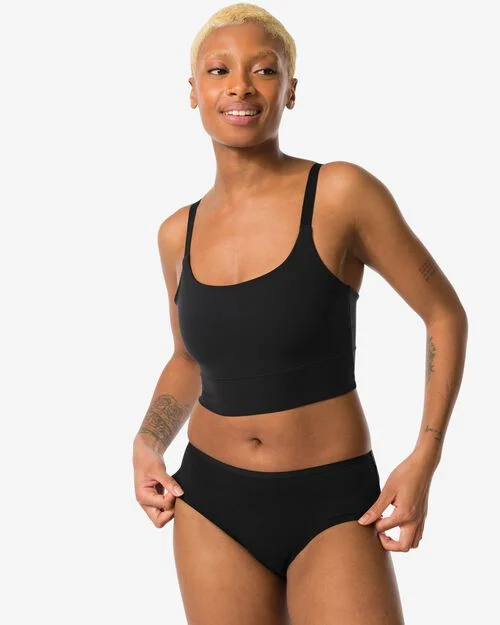 hipster femme en coton avec dentelle noir