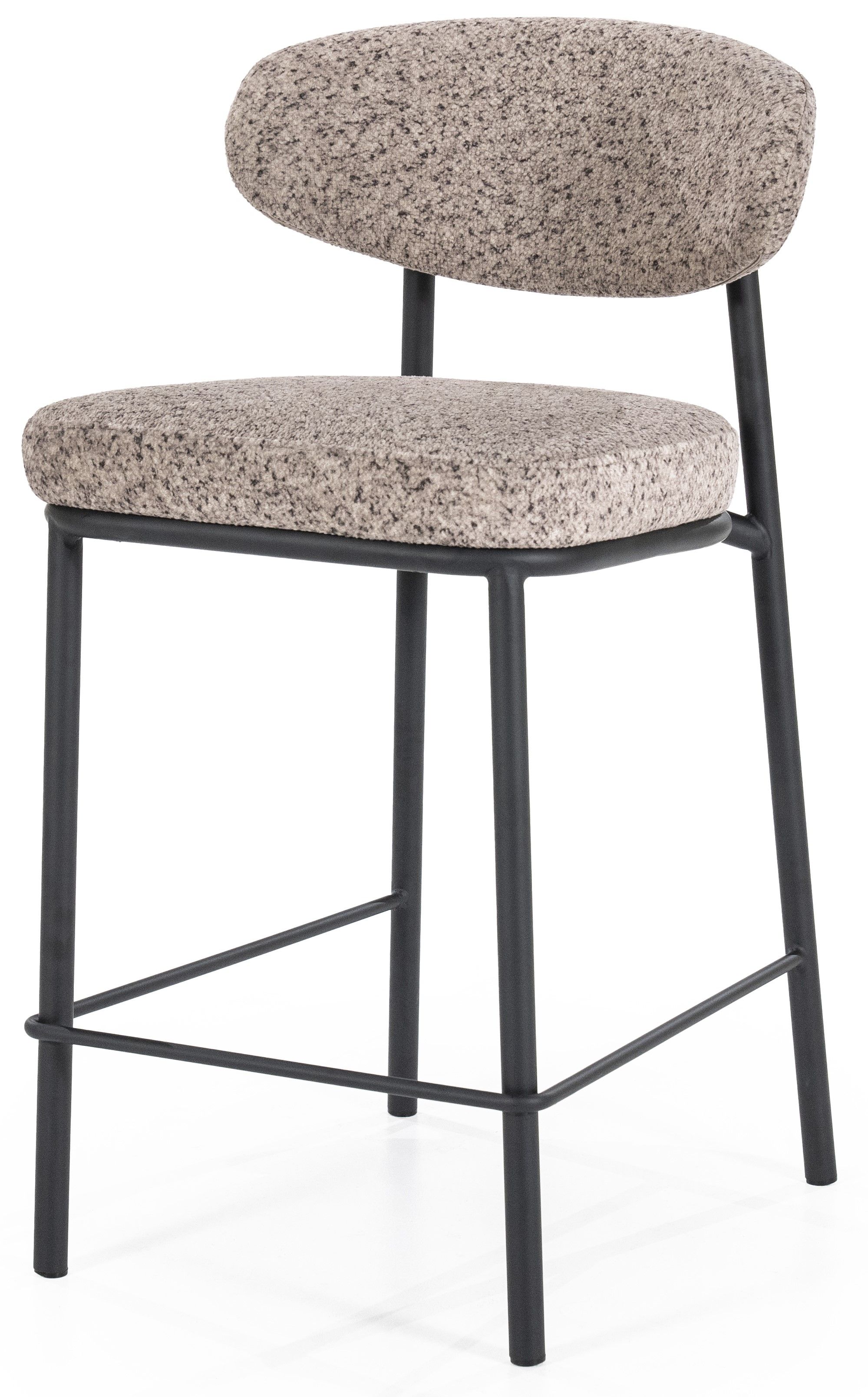 Barkruk Taupe 240174 Jari B50 x D52.5 x H92 cm