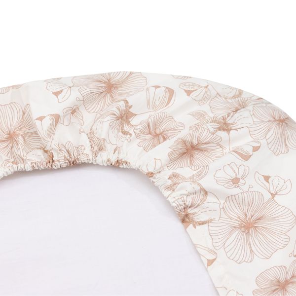 Witlof For Kids Tuck-Inn Flower Powder Laken 40 x 80 cm