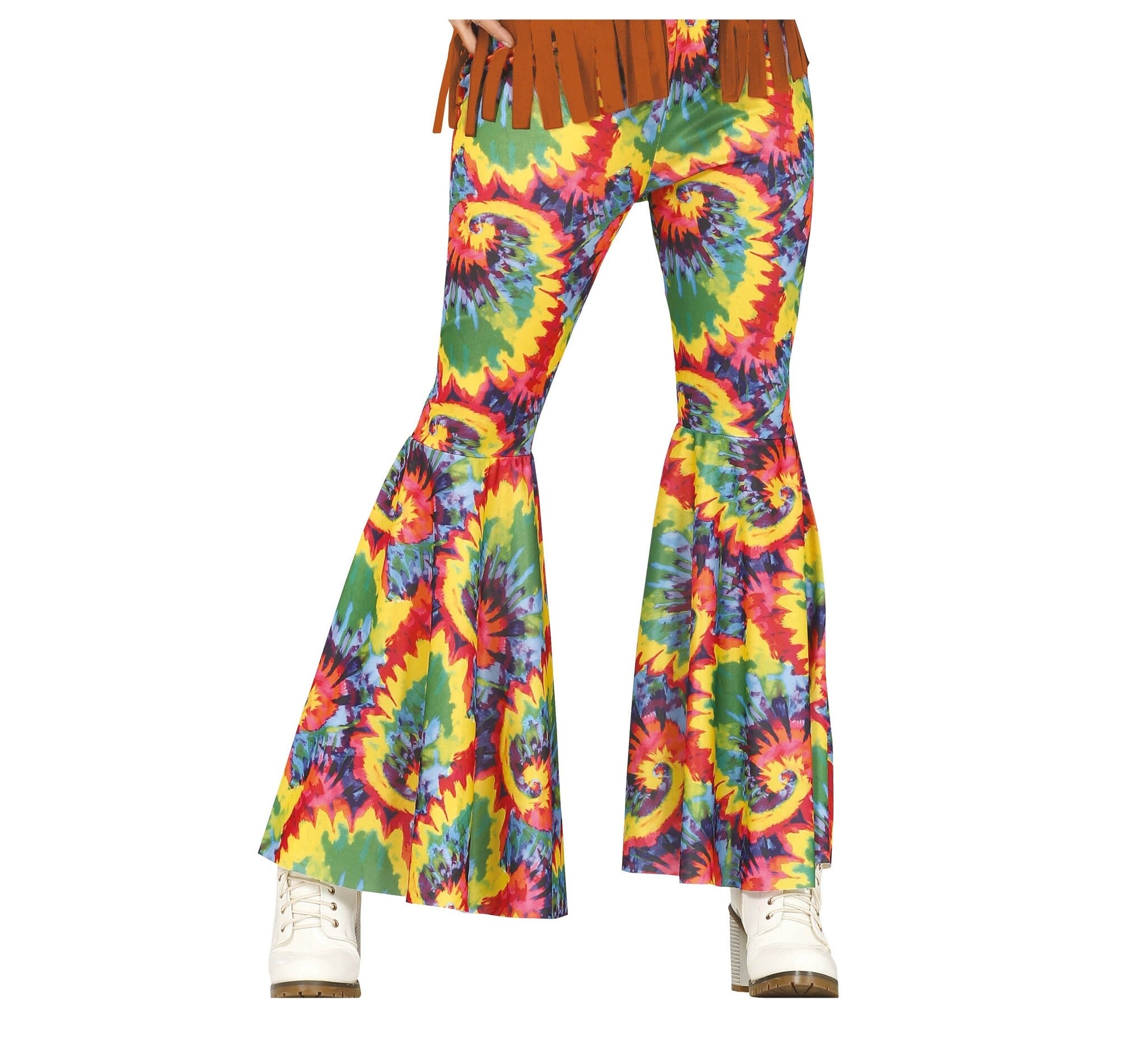 Hippie 60S Broek Gekleurd Dames M