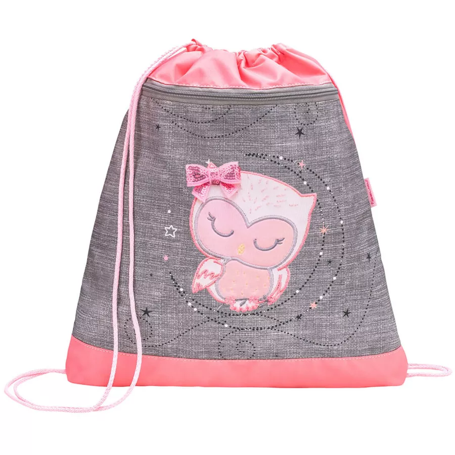 Belmil Schulranzen Compact Schulranzen Set 5-teilig mit Brustgurt Little Owl
