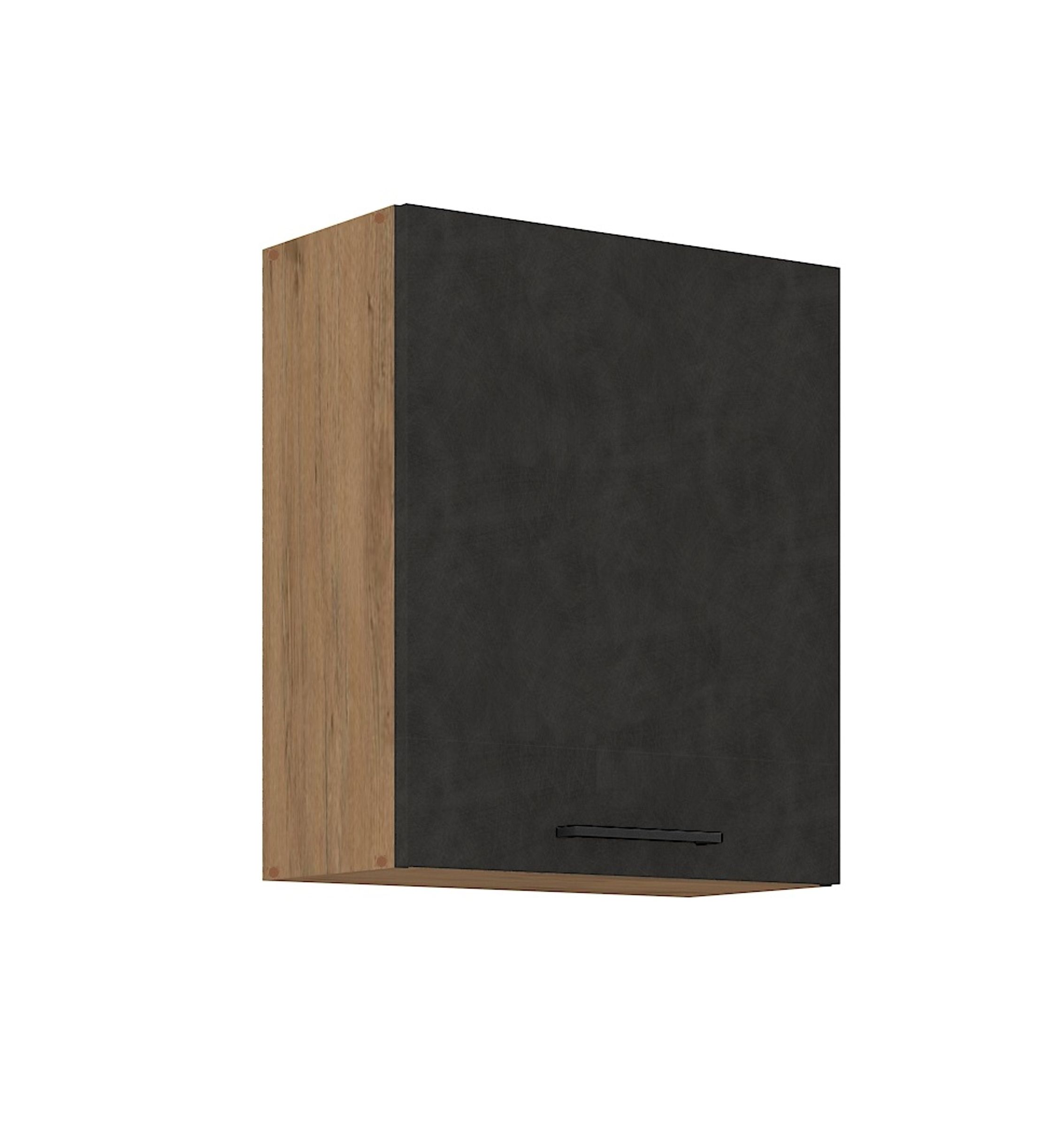 Vigo Hängeschrank 60 cm Eiche Lancelot Matera Grau Küchenzeile Küchenblock Küche