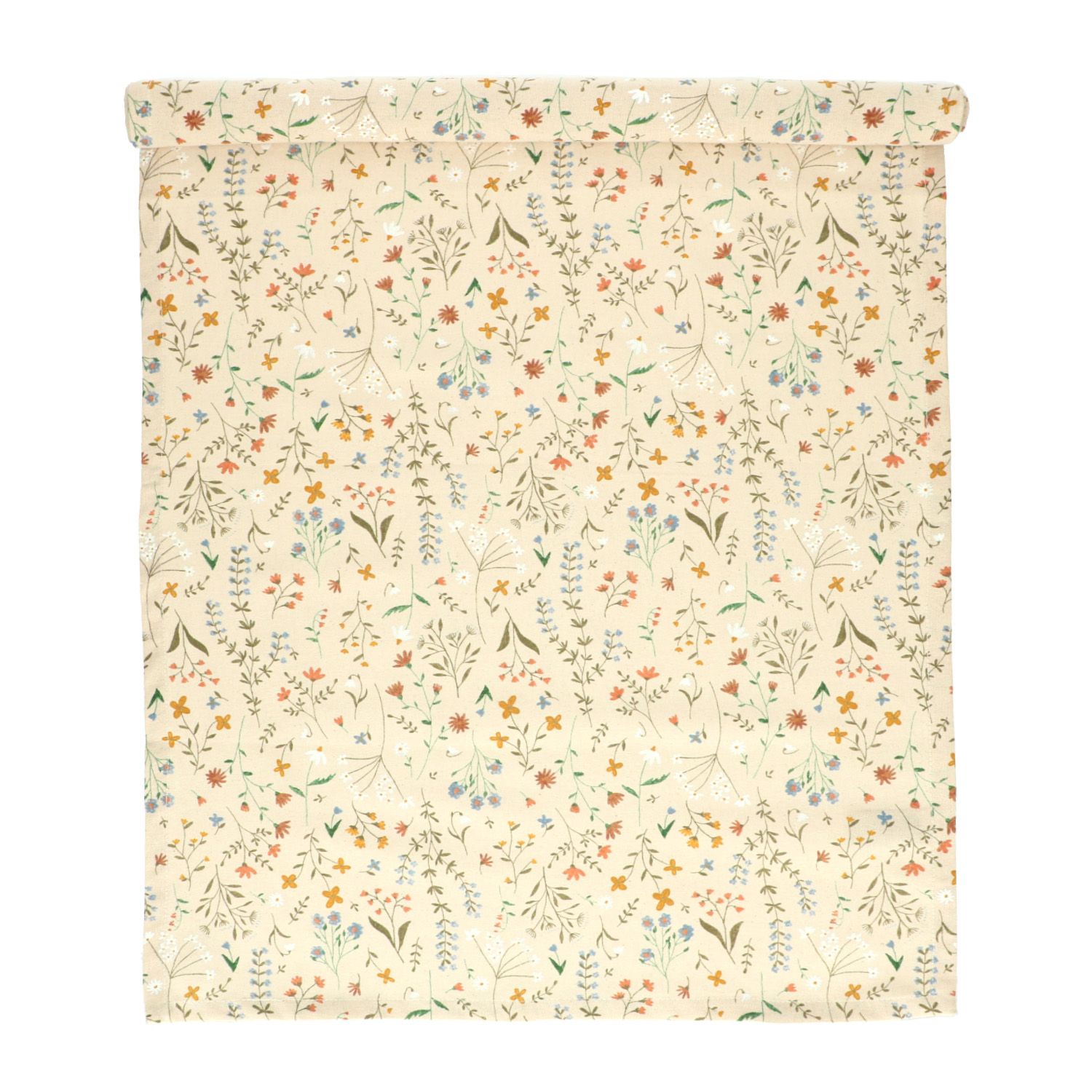 Tafelloper, GOTS bio-katoen, veldbloemen, 50 x 145 cm