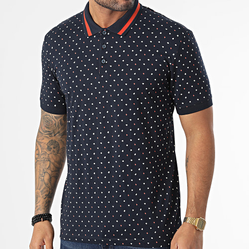 Polo Manches Courtes 122EE2K301 Bleu Marine