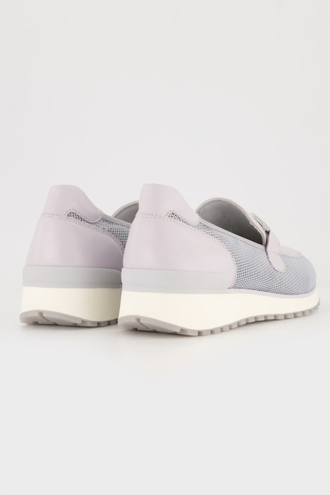 Caprice Leder-Sneaker, Wechselfußbett, Weite G