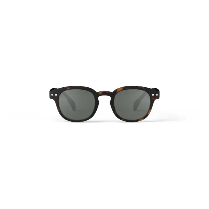 IZIPIZI Lunettes de Soleil #C Tortoise Junior | Marron