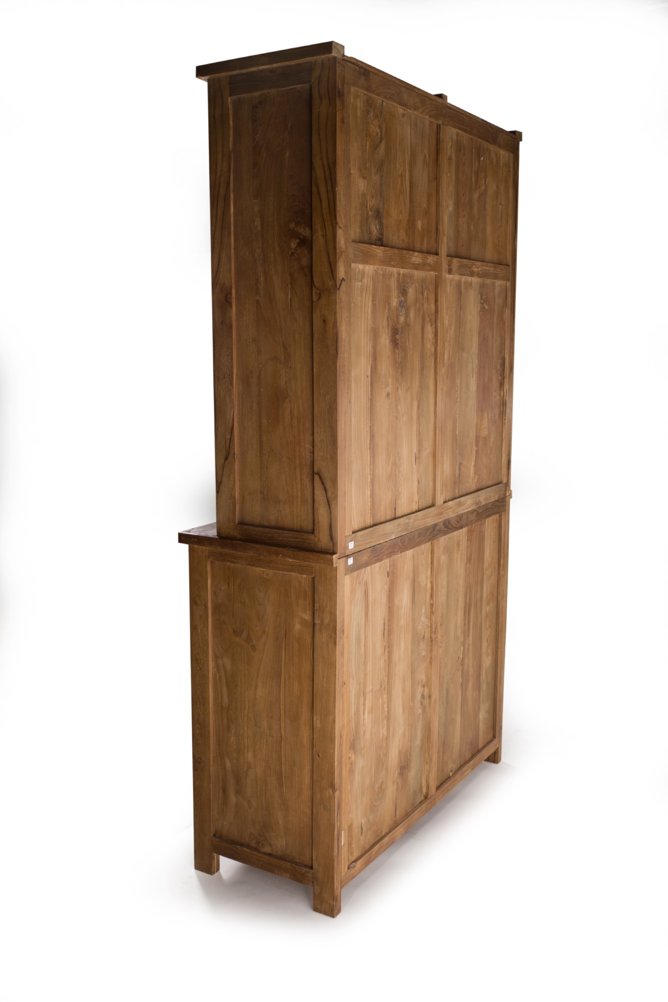 Schrank, Teakholz, B 120 cm, H 220 cm, L 50 cm von fischer's lagerhaus