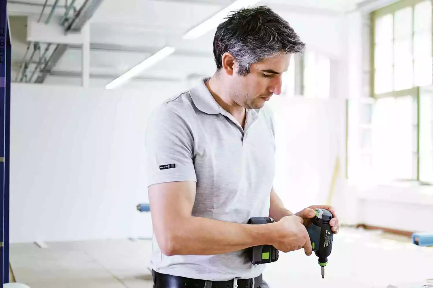 Festool T 18 3 HPC 4,0 I-Set 18V Li-Ion accu schroefboormachine set (2x 4,0Ah) incl. boorkoppen in systainer - 50Nm