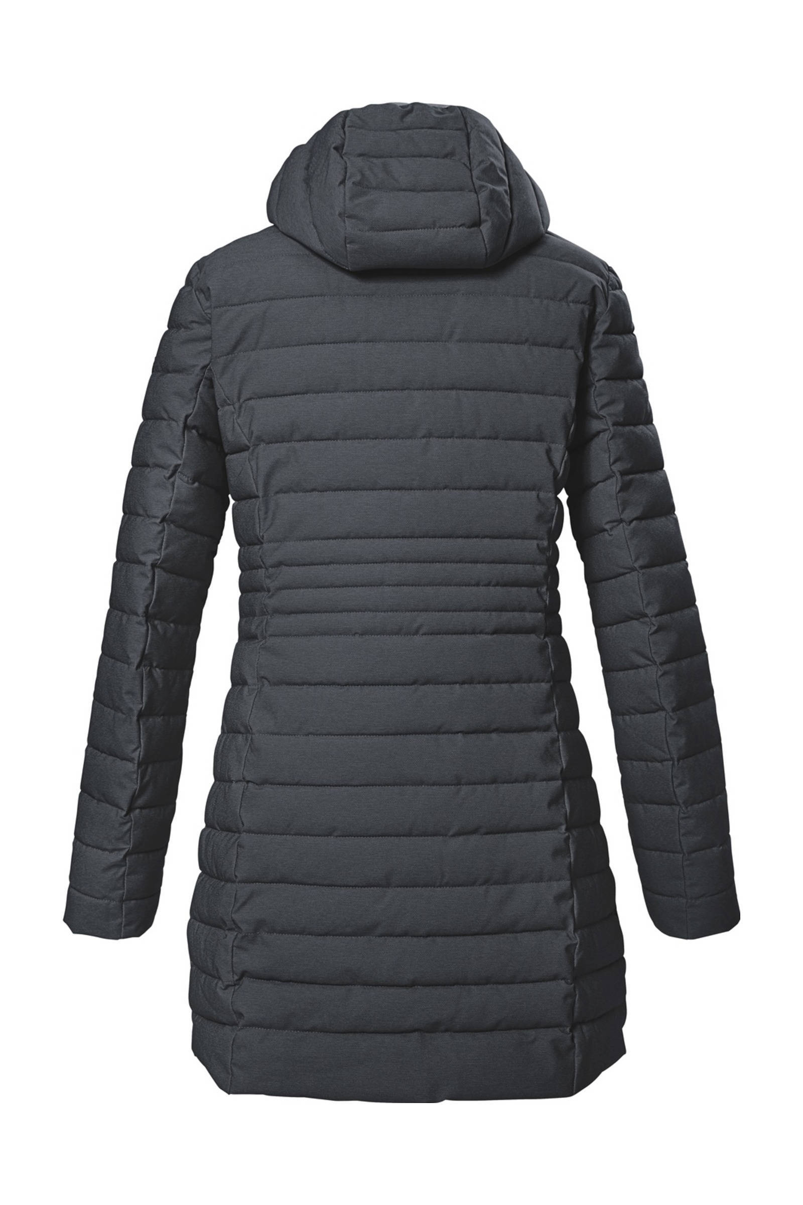 G.I.G.A. DX gewatteerde outdoor jas antraciet