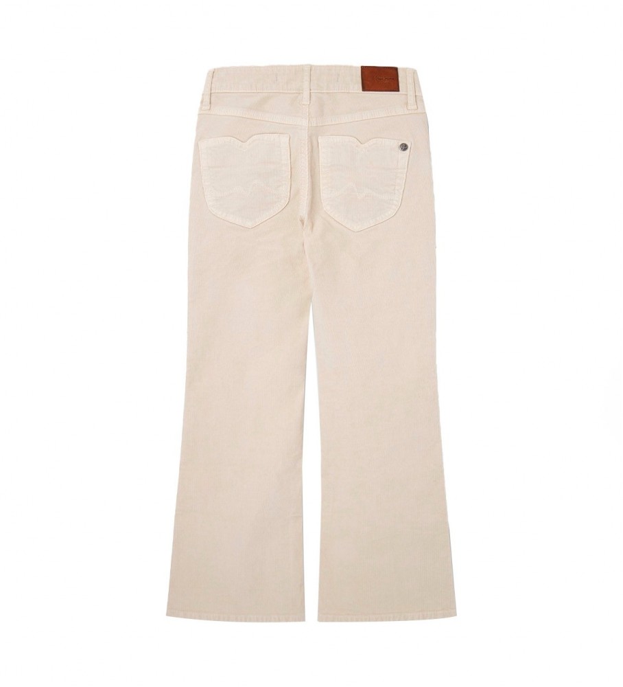 Calça Pepe Jeans Willa Jr, Off-White