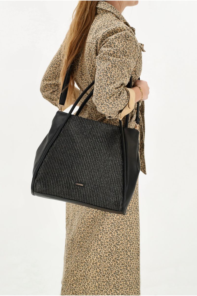 Charm Tas Zwart Dames
