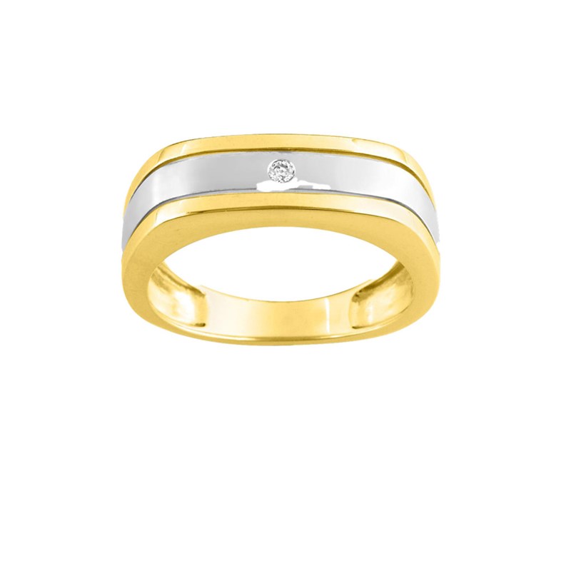 Bague homme - Or 18 Carats