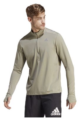 Haut 1/2 zip adidas running Own The Run Gris
