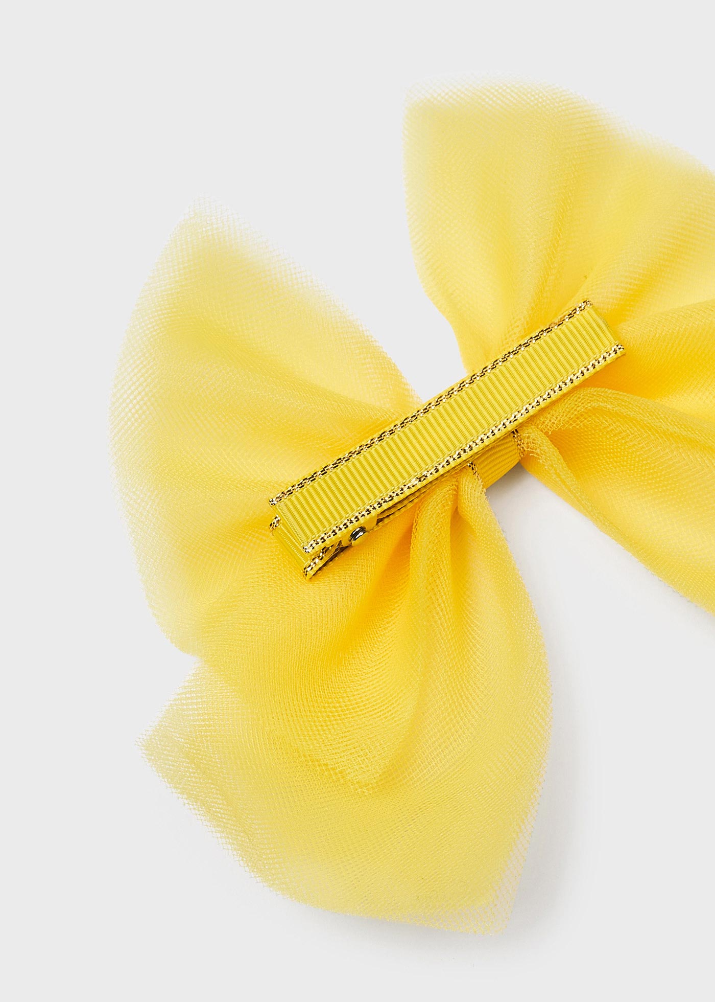 Presilha de cabelo com laço para menina