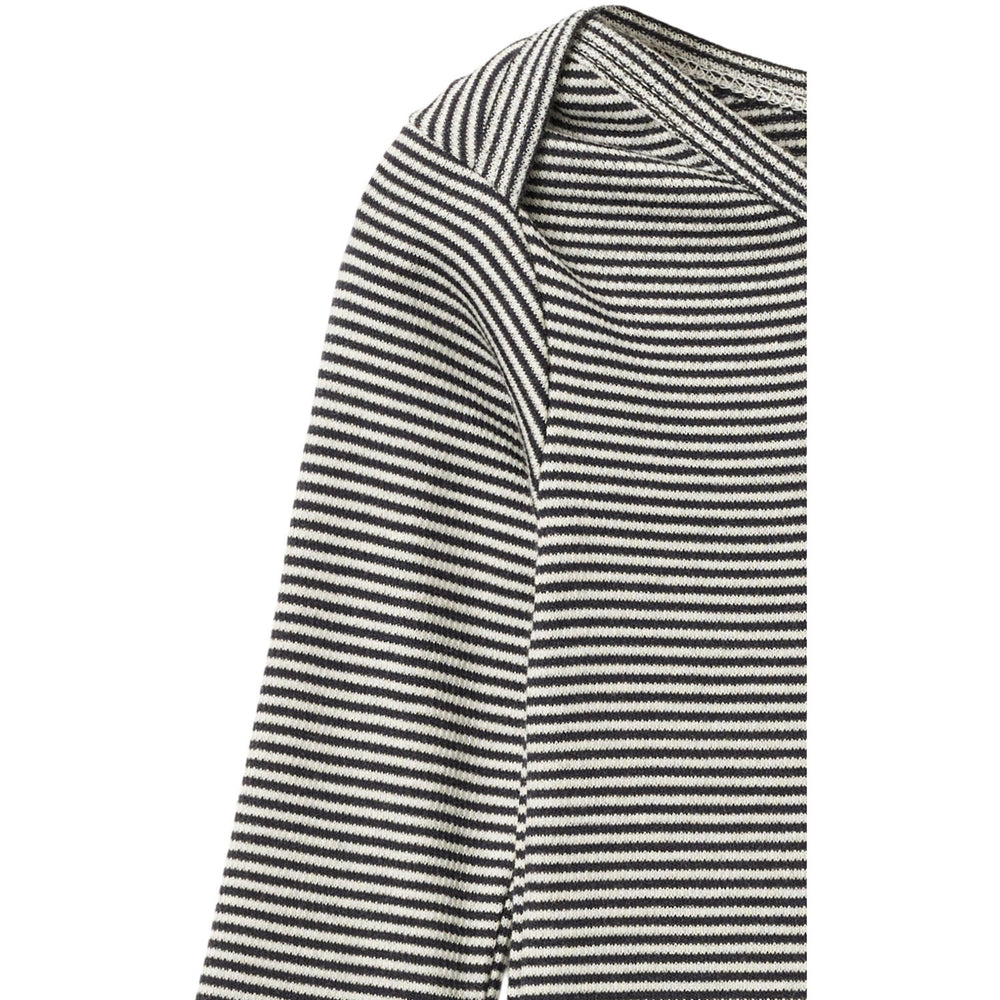 Køb COPENHAGEN COLORS Navy/Cream Stripe Modal Full Body Romper