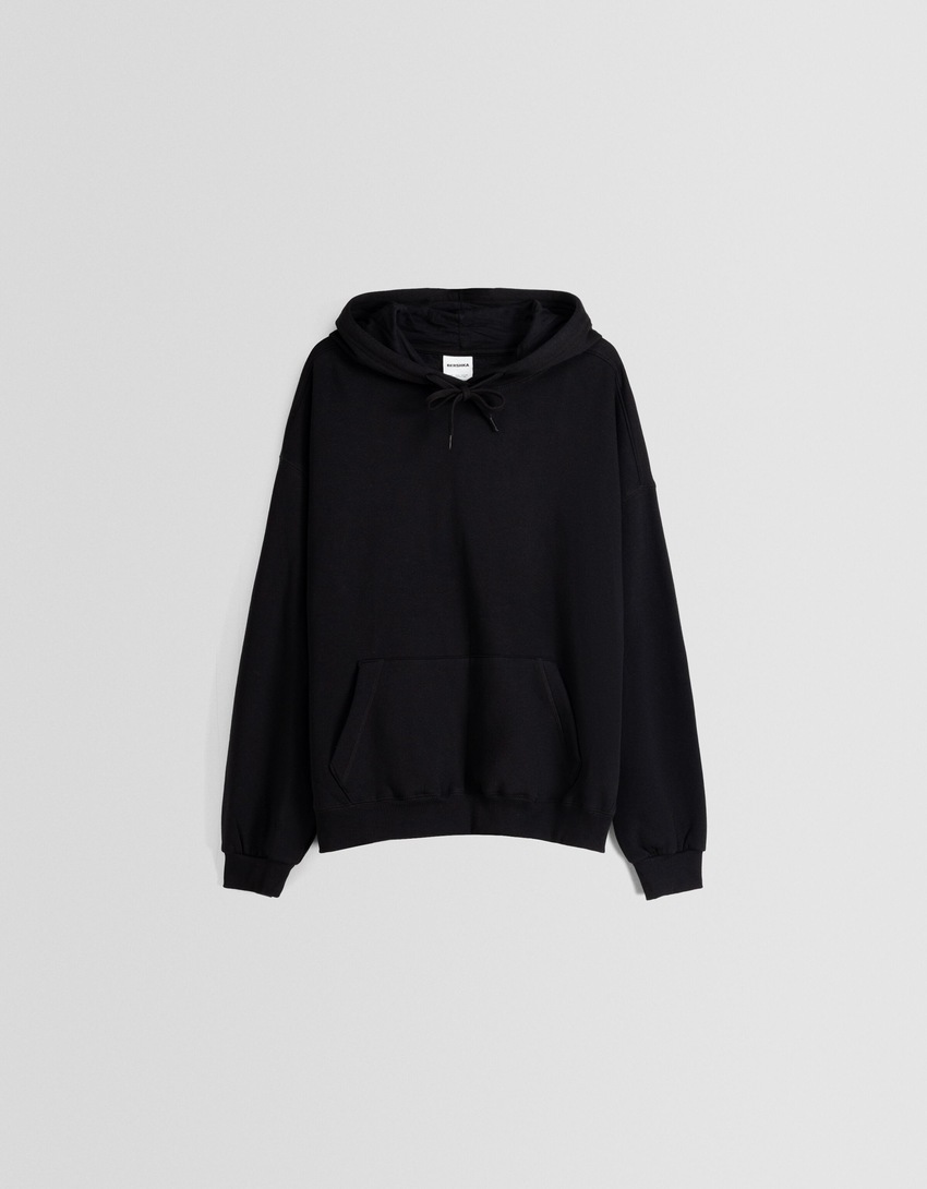 Moletom oversized com bolso