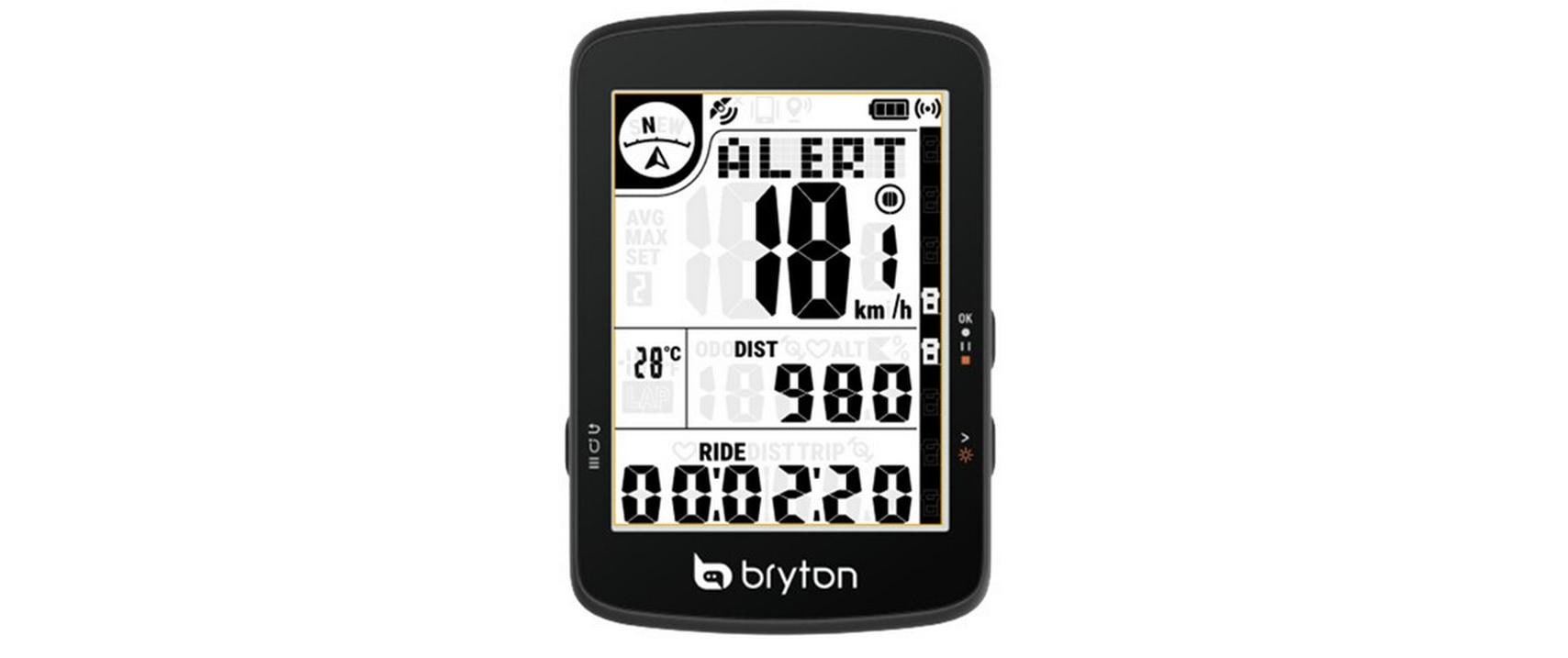Rider 17 E FahrradcomputerGPS für Fahrrad
