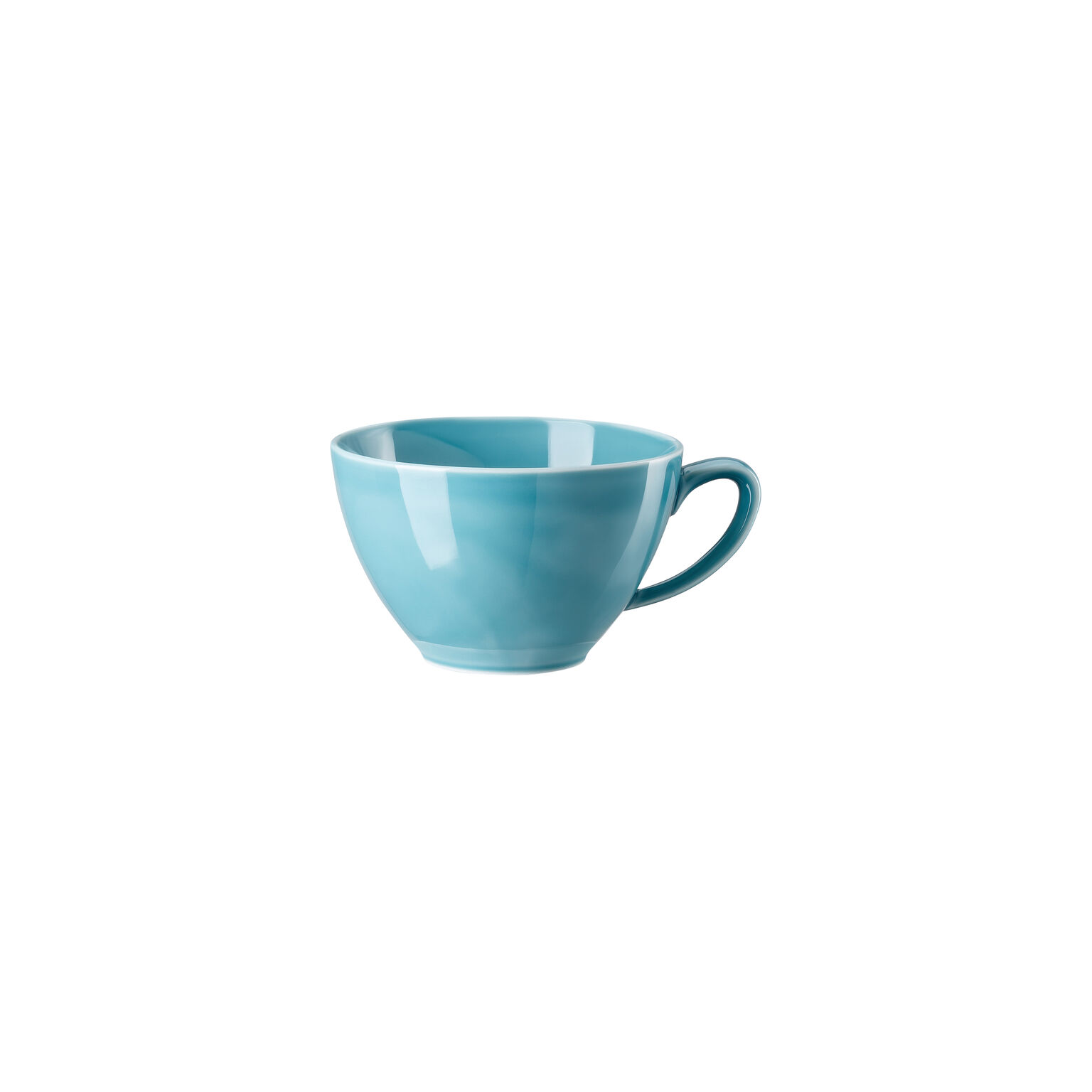 Mesh Colours Aqua Café au Lait-Obertasse