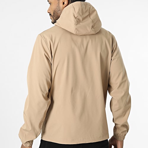 Veste Zippée Capuche Beige