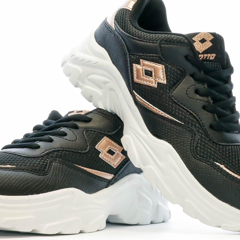 Lotto Baskets Noir Femme Lotto Twenty 7
