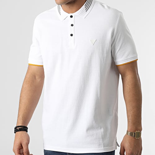 Polo Manches Courtes M2RP55-K9WF1 Blanc