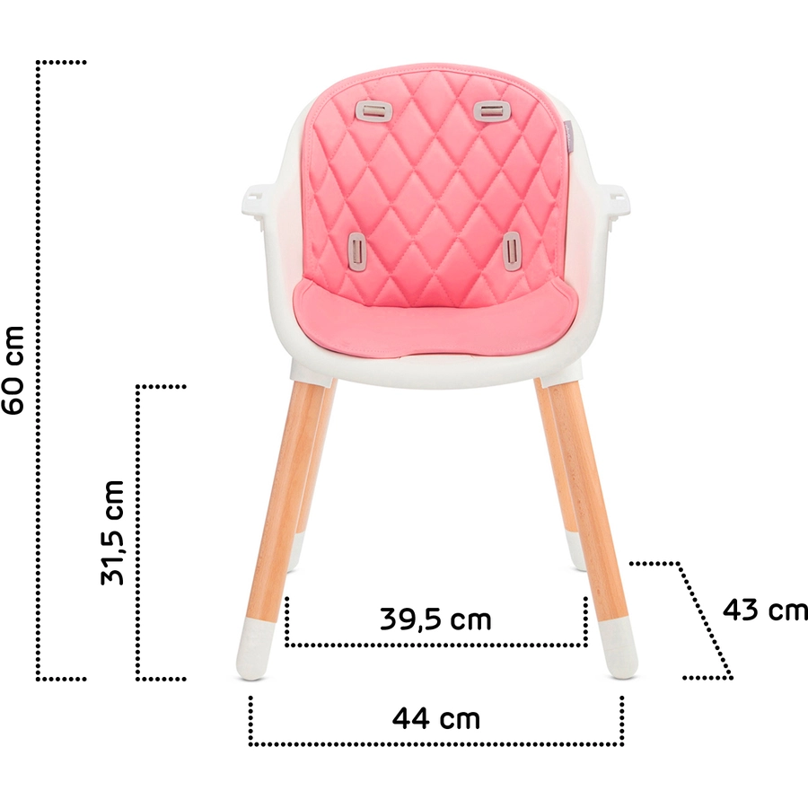 Kinderkraft Hochstuhl Sienna Pink