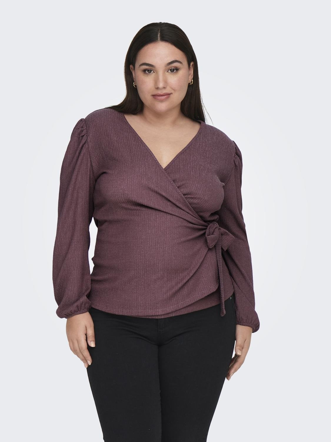 CARELDA Wickel-Top Rose Brown