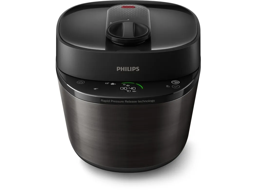 Philips HD2151 All-in-One - Multifunktionelt kogeapparat - 5 liter - 1 kW - sort