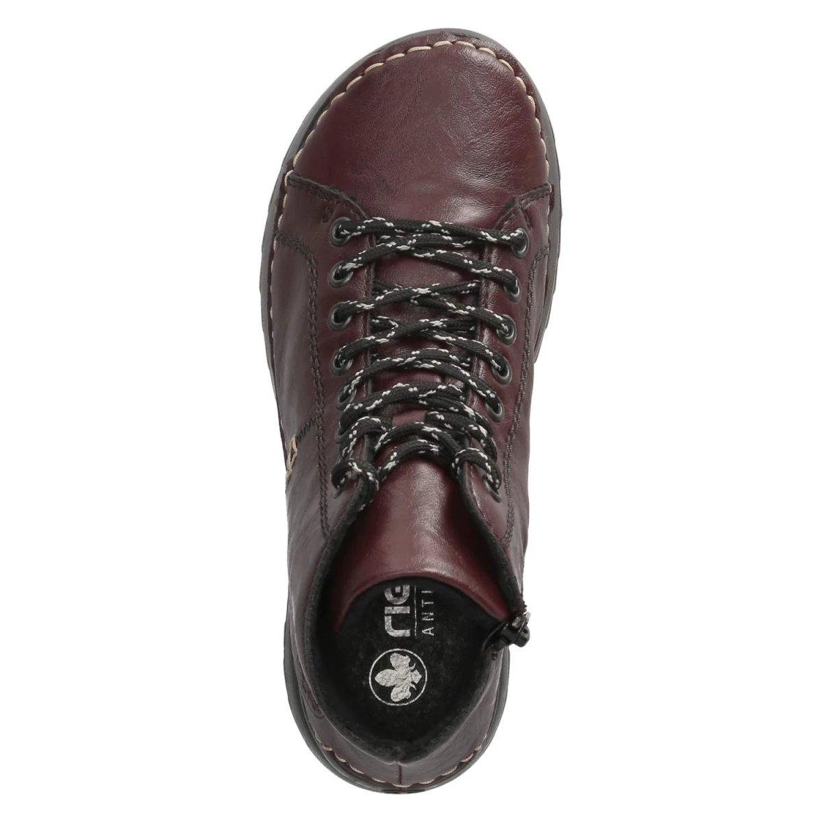 RiekerSchnürstiefeletten - rot