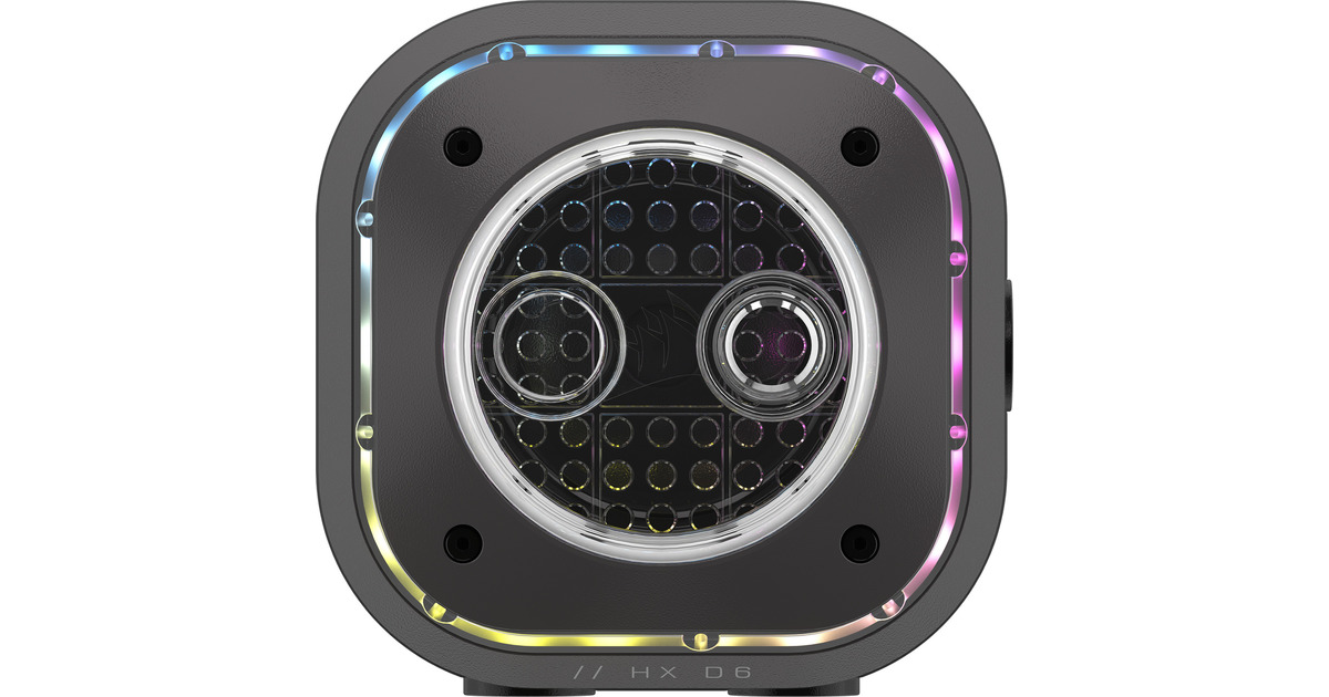 CorsairiCUE LINK XD6 RGB ELITE LCD Pump/Reservoir Combo  (Zwart)