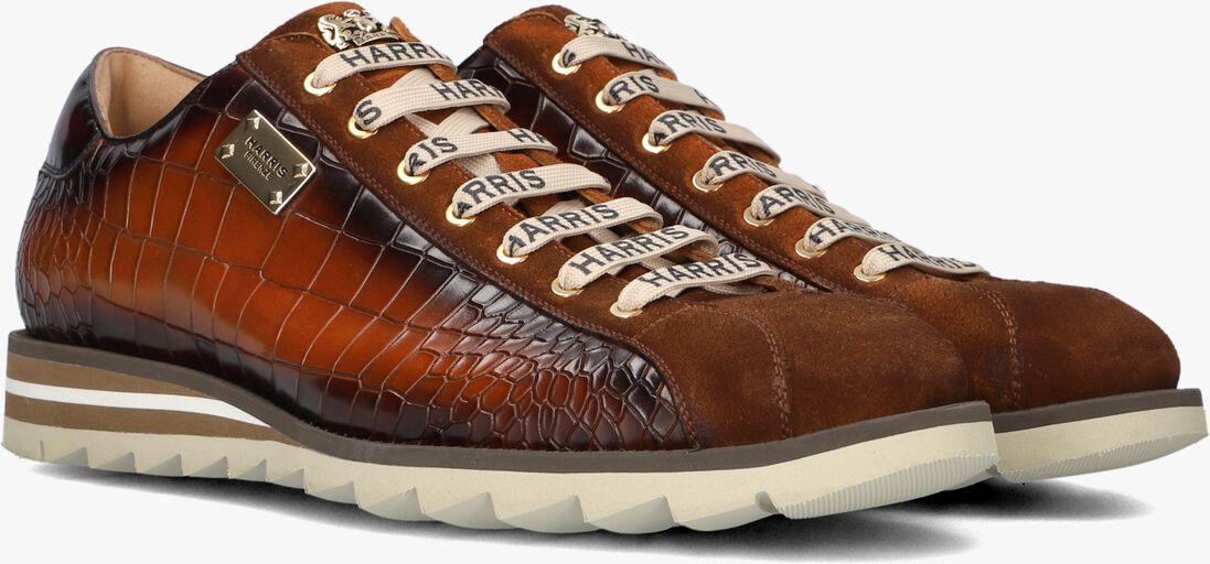 bruine harris lage sneakers 2892