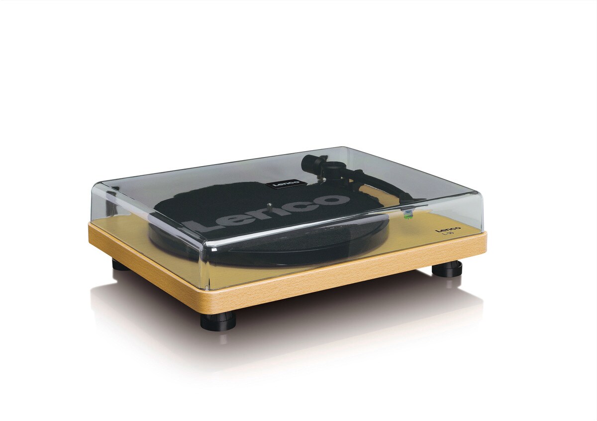 LENCO L-30 Plattenspieler mit AutoStop, PC-Codierung, Holz