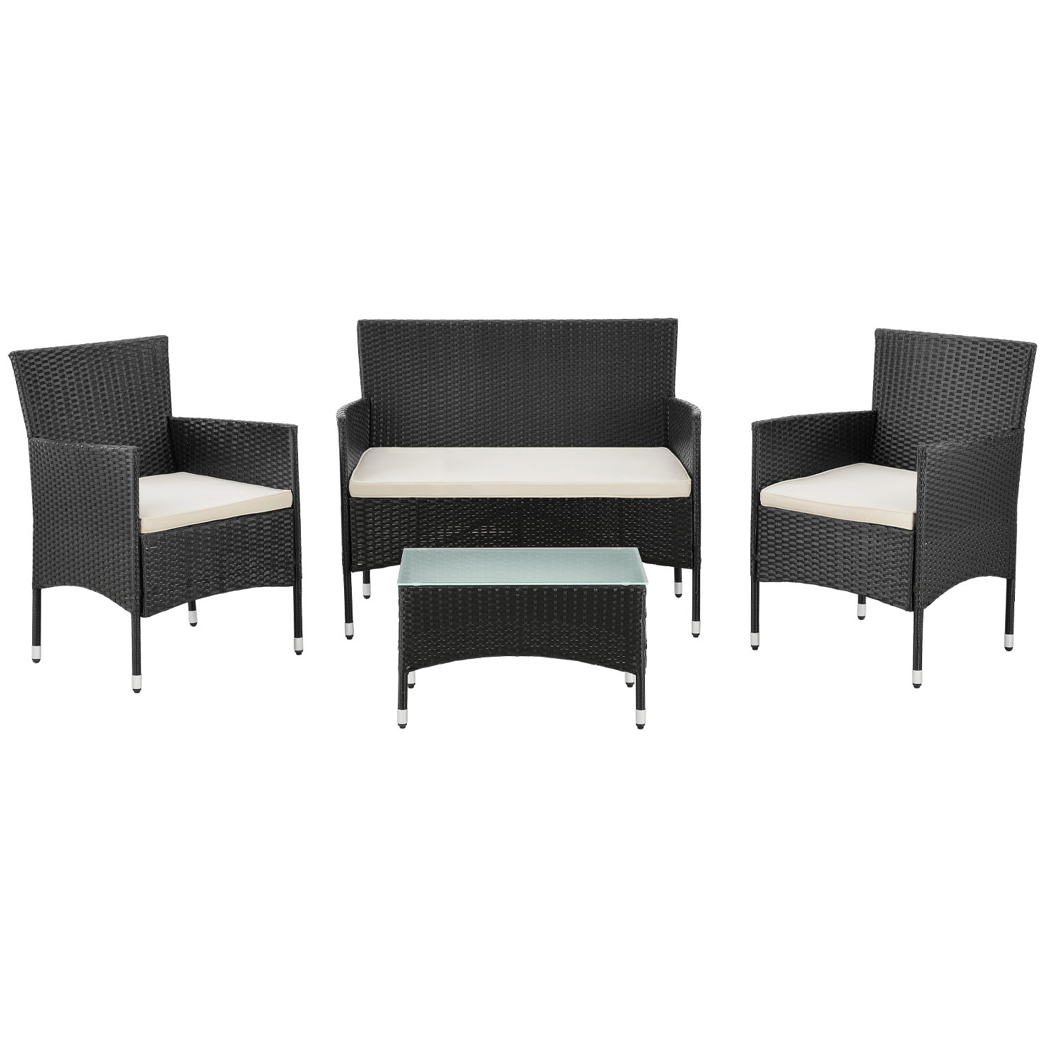 Fort Myers Polyrotan Loungeset