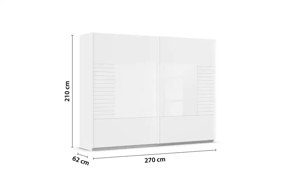 Schwebetürenschrank Ruga 271 cm