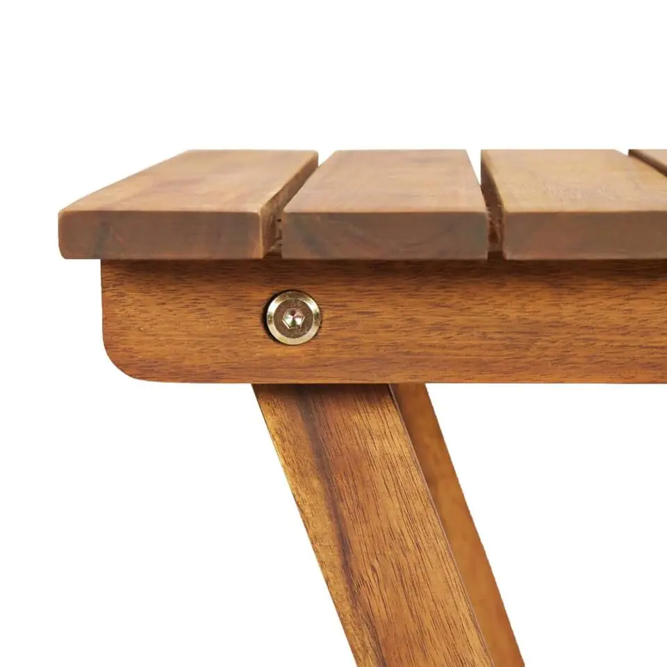 vidaXL - Plantenstandaard - Bruin - Hout - 30 x 30 x 38 cm