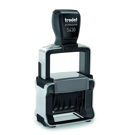Trodat Professional Datumsstempel 5430/L, blau/rot