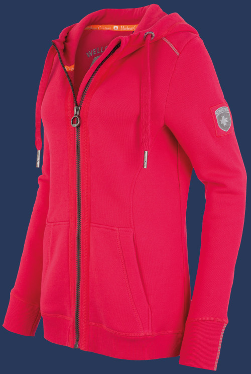 Yacht Hoodie Lady Tech Sweat 450, Berry