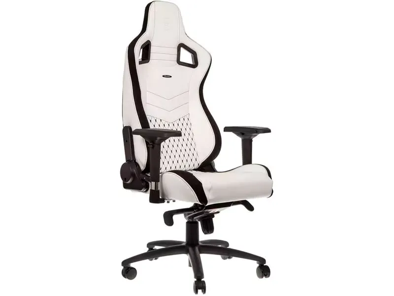 noblechairs Epic, Polstret sæde, Polstret ryglæn, Sort, Hvid
