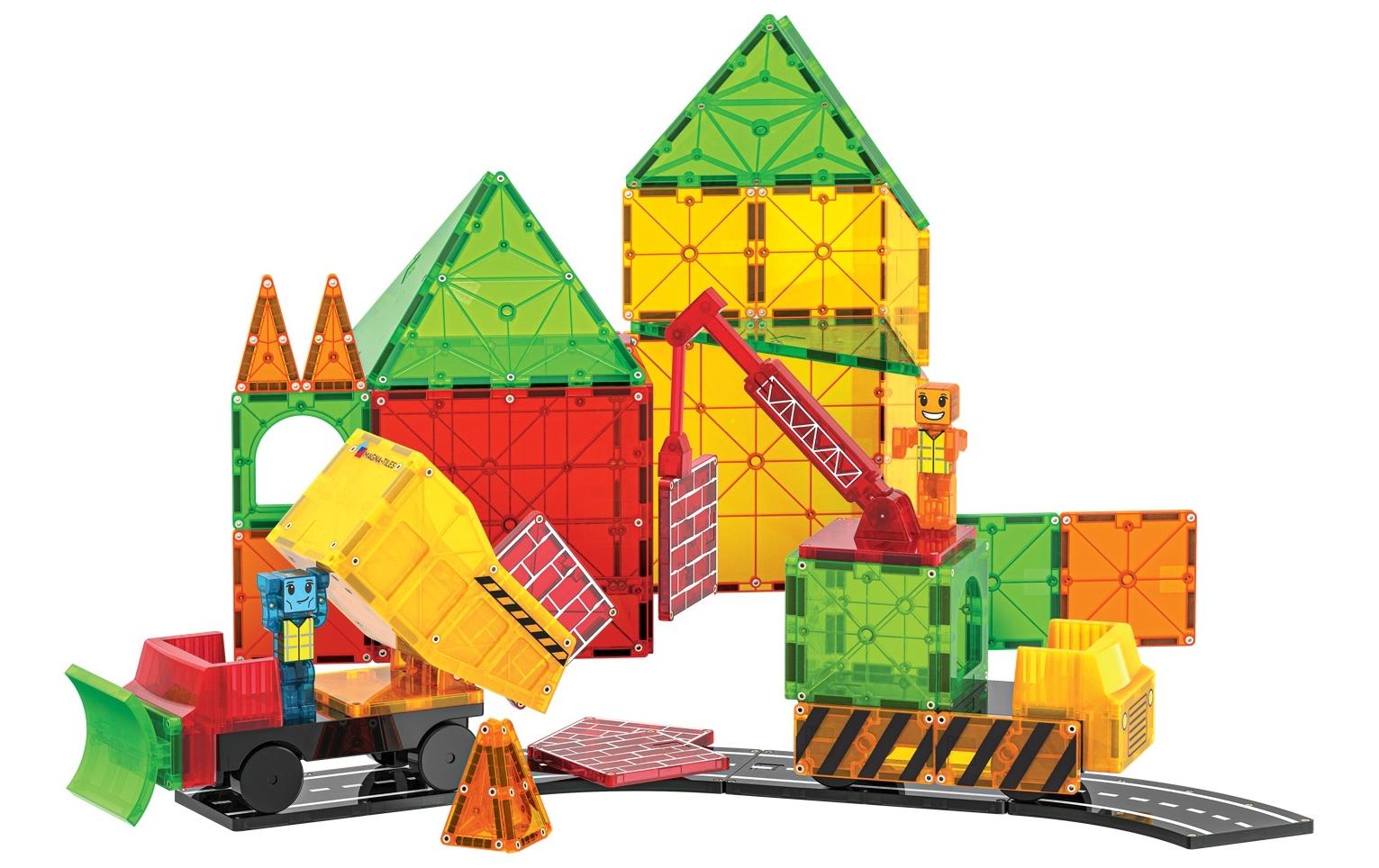 Bausteinmodell Baustelle XL 50-teiligBausteinmodell-Set für Baumeister von 3 bis 99 Jahren