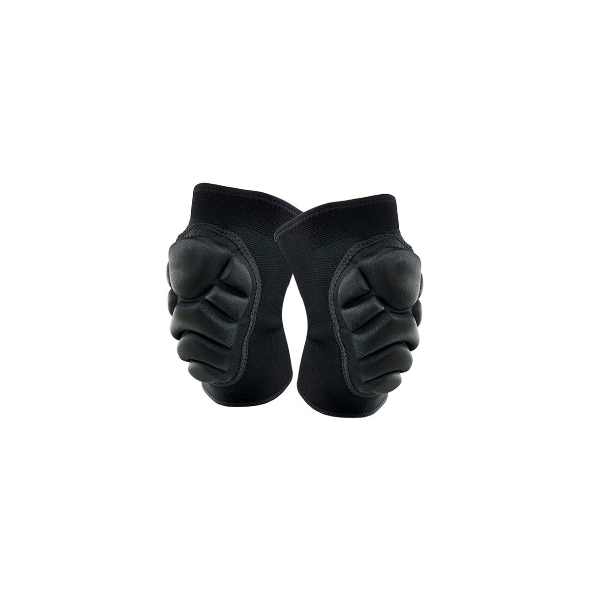 Knebeskyttere med polstring M 2-pakning